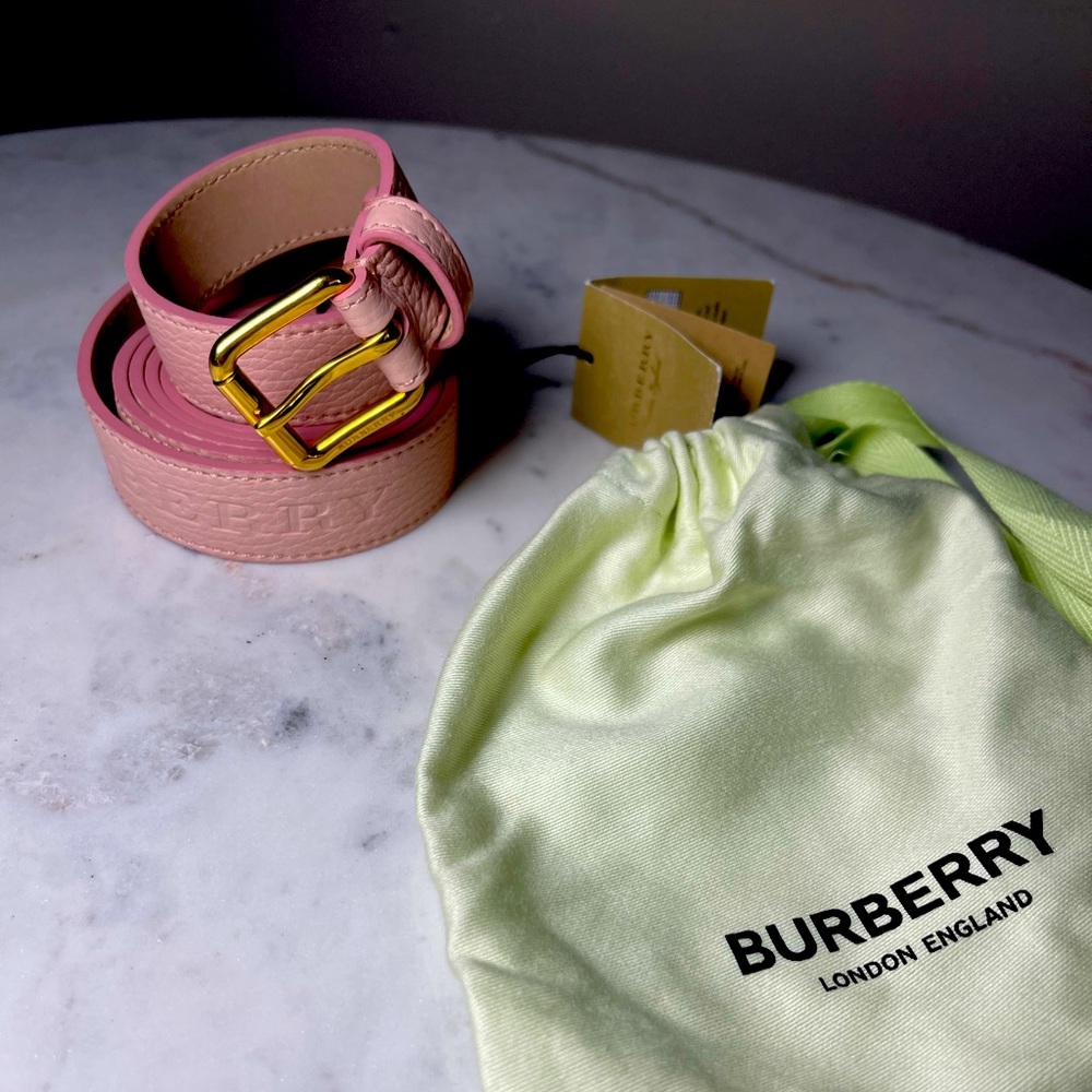 Authentic BURBERRY London England Thomas 25 MM Belt